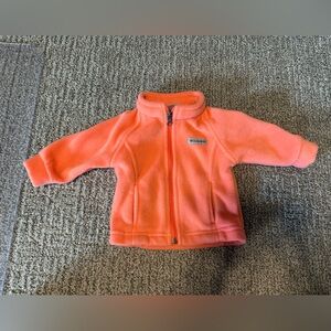 Columbia Soft Coral Baby Fleece